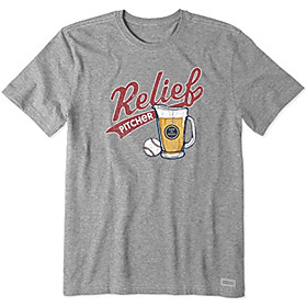 Men's Unisex Tee T shirt Shirt Hot Stamping Graphic Prints Beer Plus Size Print Short Sleeve Casual Tops 100% Cotton Basic Designer Big and Tall Round Neck Gra